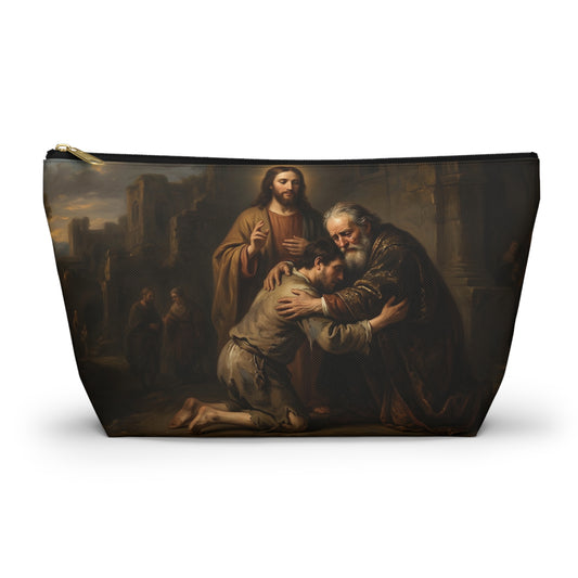 The prodigal son running toward his father - Accessory Pouch