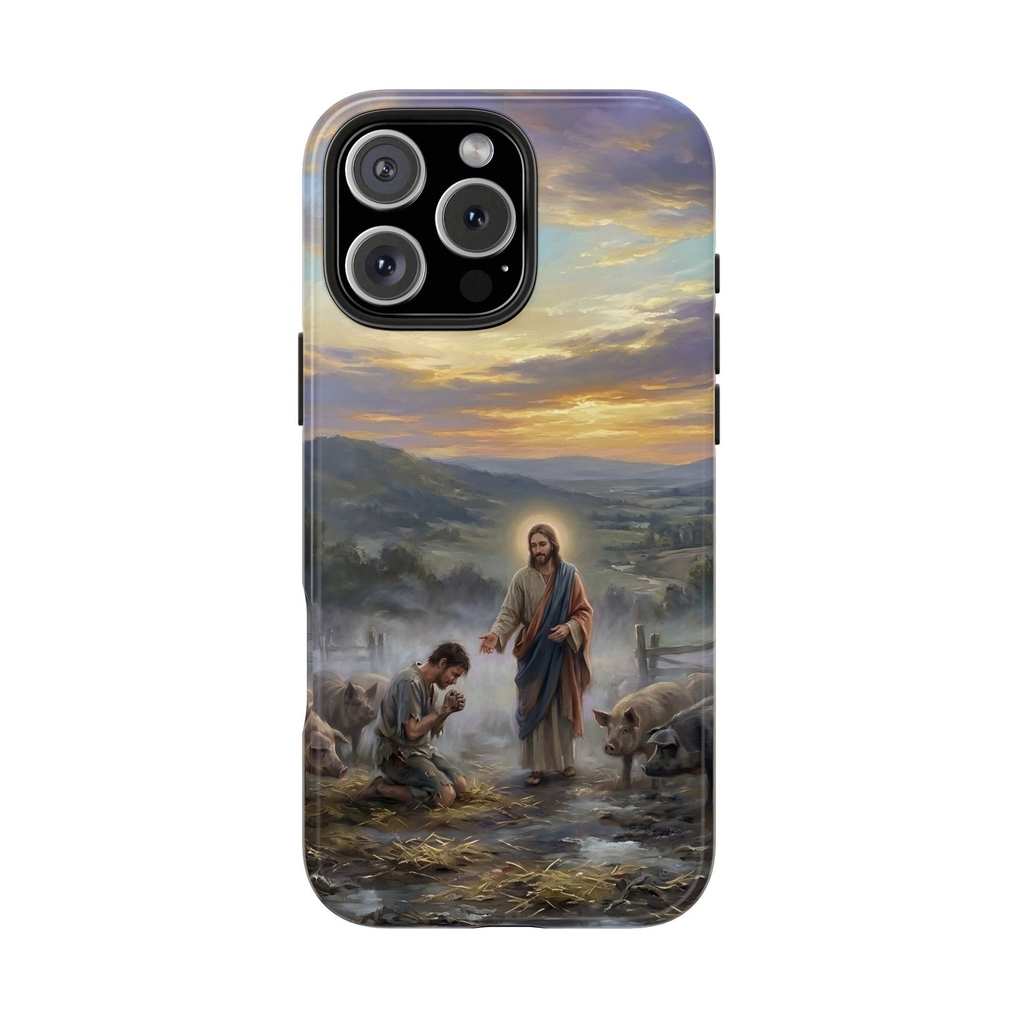 “Turning Point - The Prodigal Son's Repentance” - Phone Case