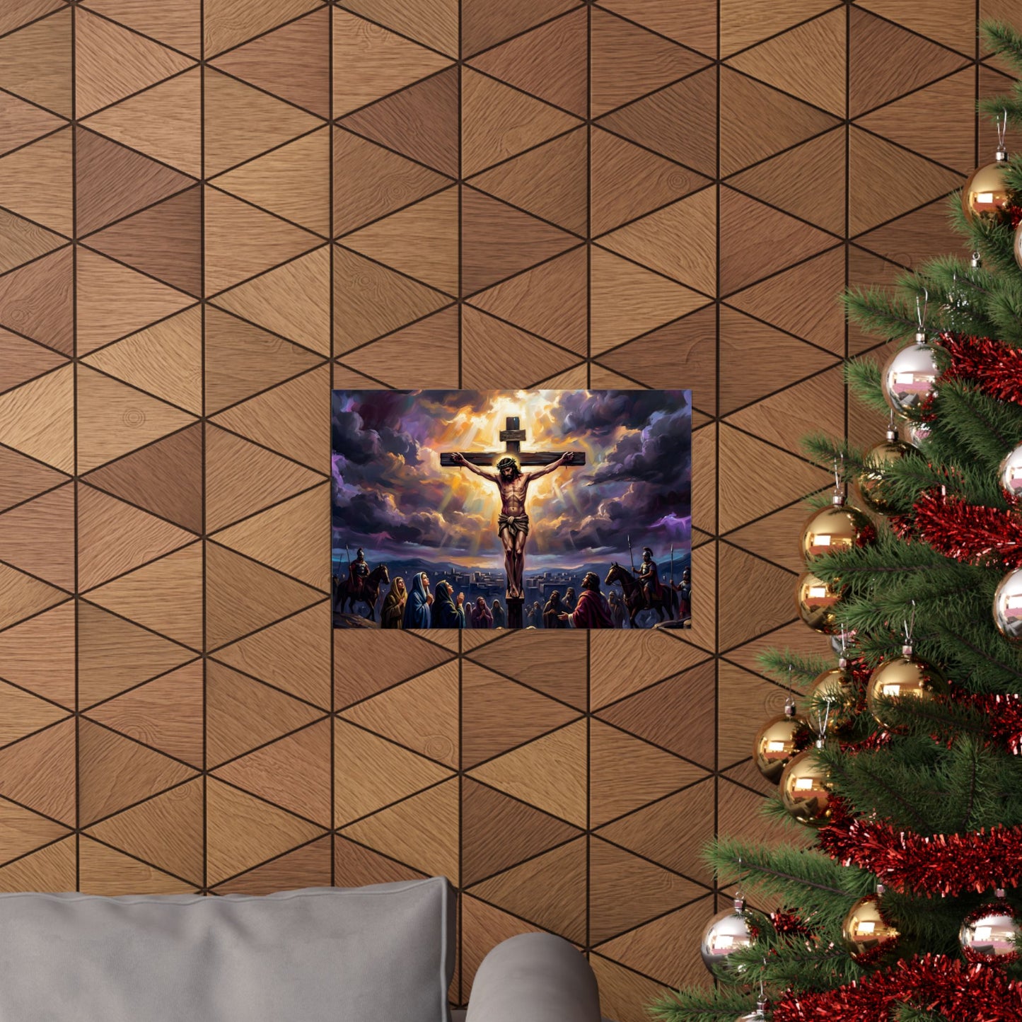 “It Is Finished - The Crucifixion at Calvary” - Poster