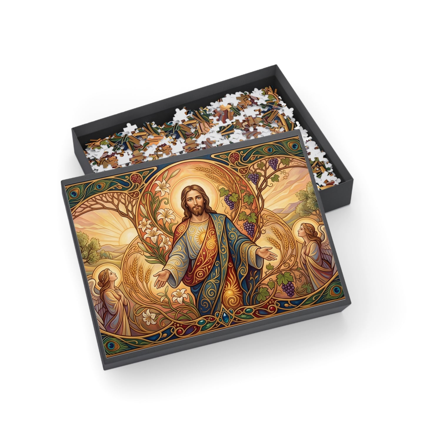 “New Mercies Every Morning - Golden Dawn of Hope” - Jigsaw Puzzle