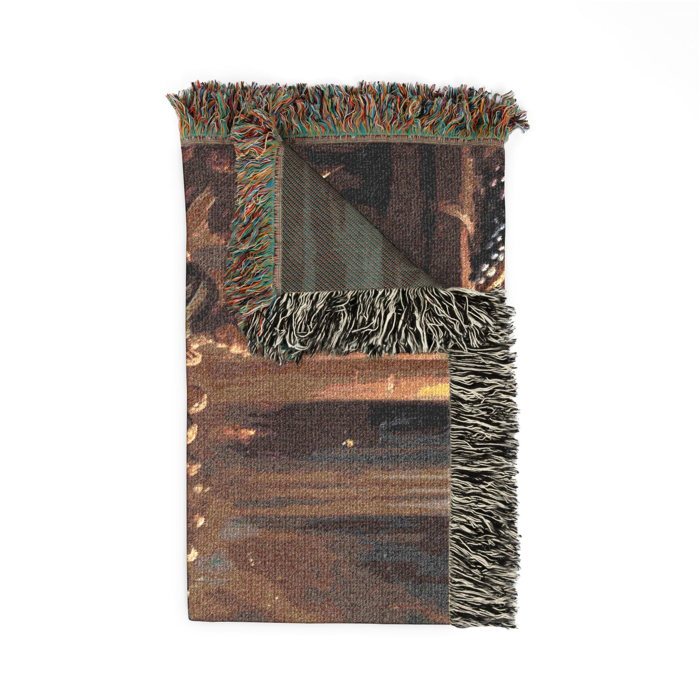 “The Harvest of Faith - Communion Still Life” - Woven Blanket