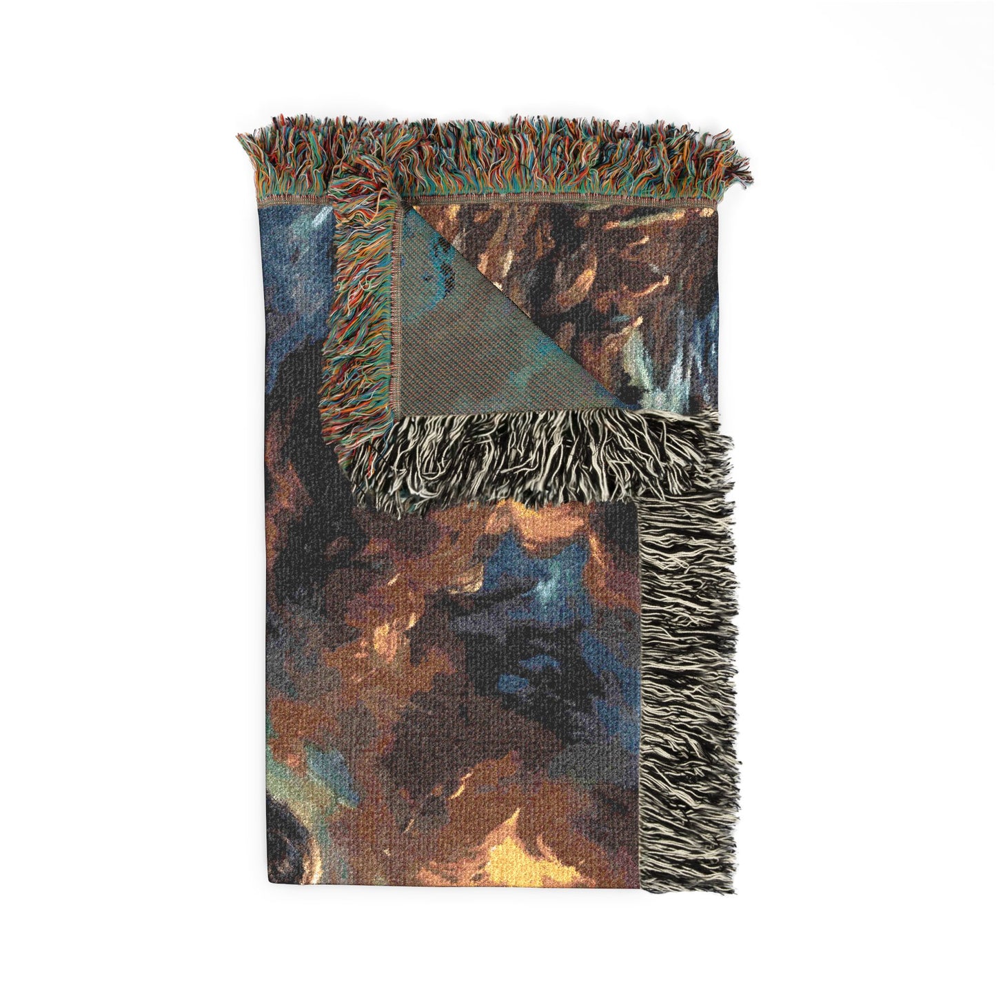 “Coat of Many Colors - Joseph's Enduring Faith” - Woven Blanket