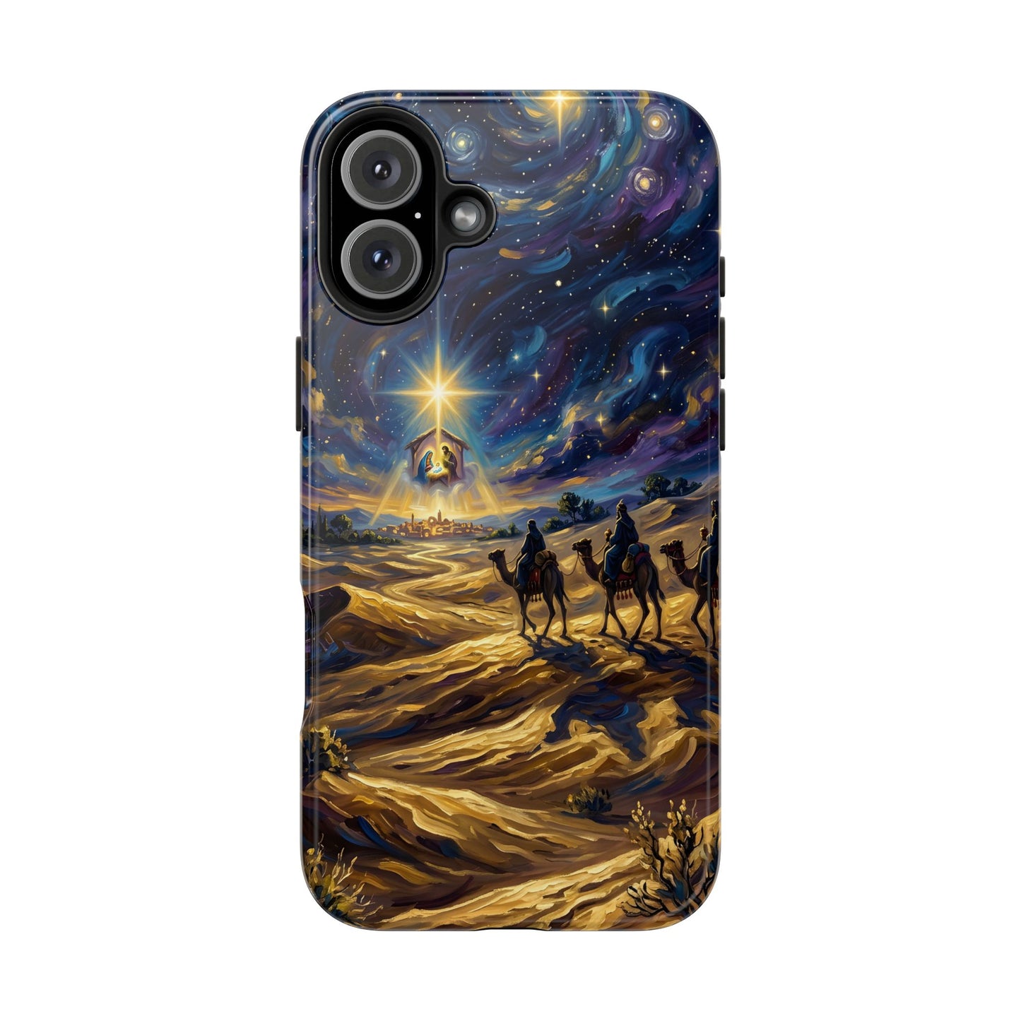 “Journey to Bethlehem - Wise Men Follow the Star” - Phone Case