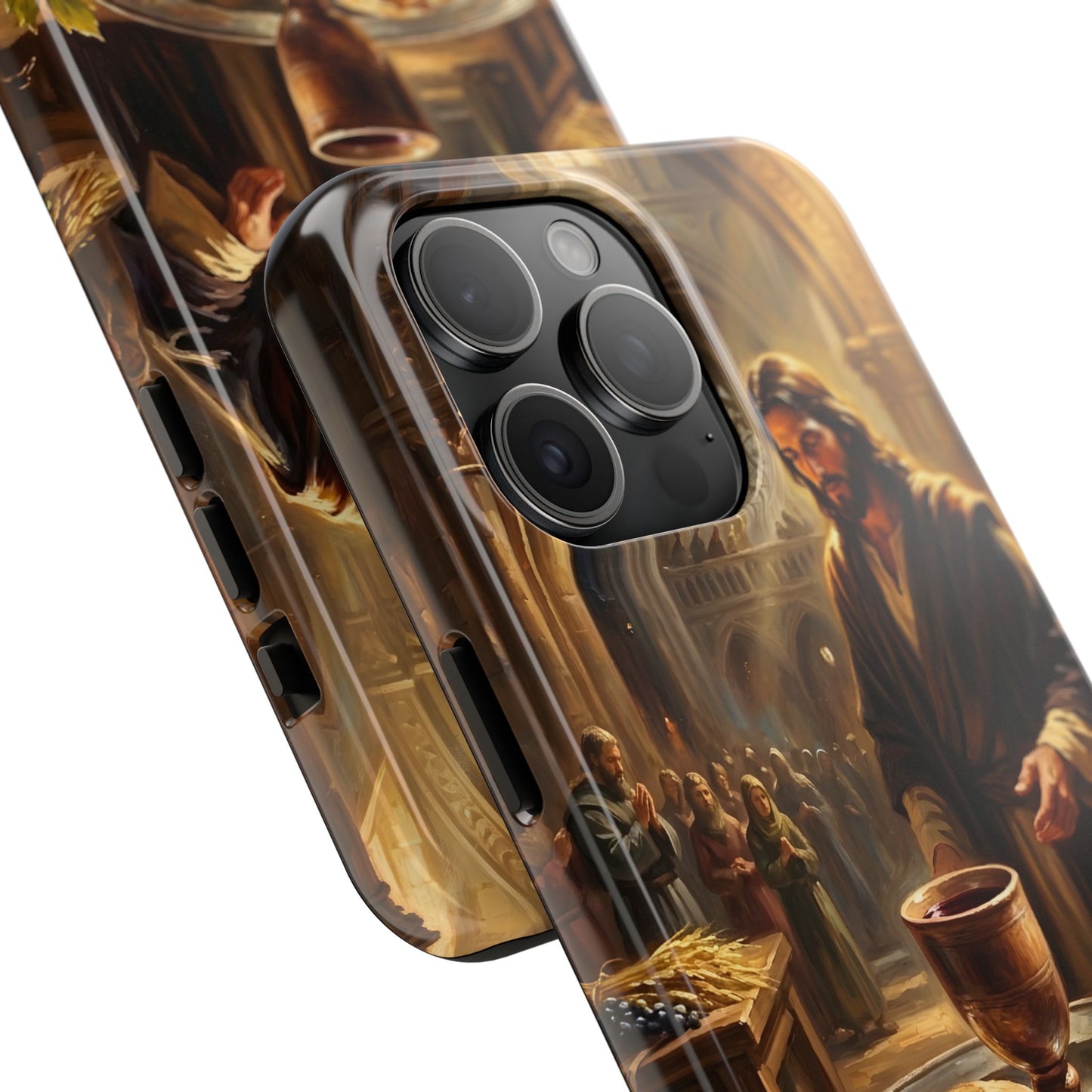 “The Harvest of Faith - Communion Still Life” - Phone Case