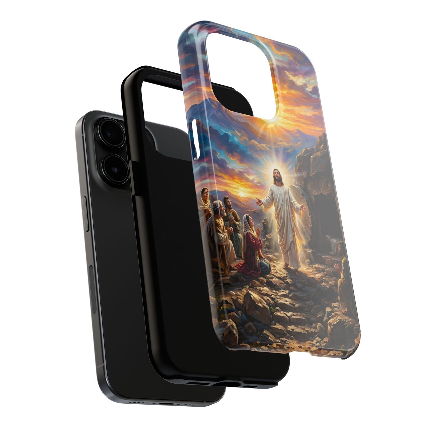 “He Is Risen - The Empty Tomb at Dawn” - Phone Case