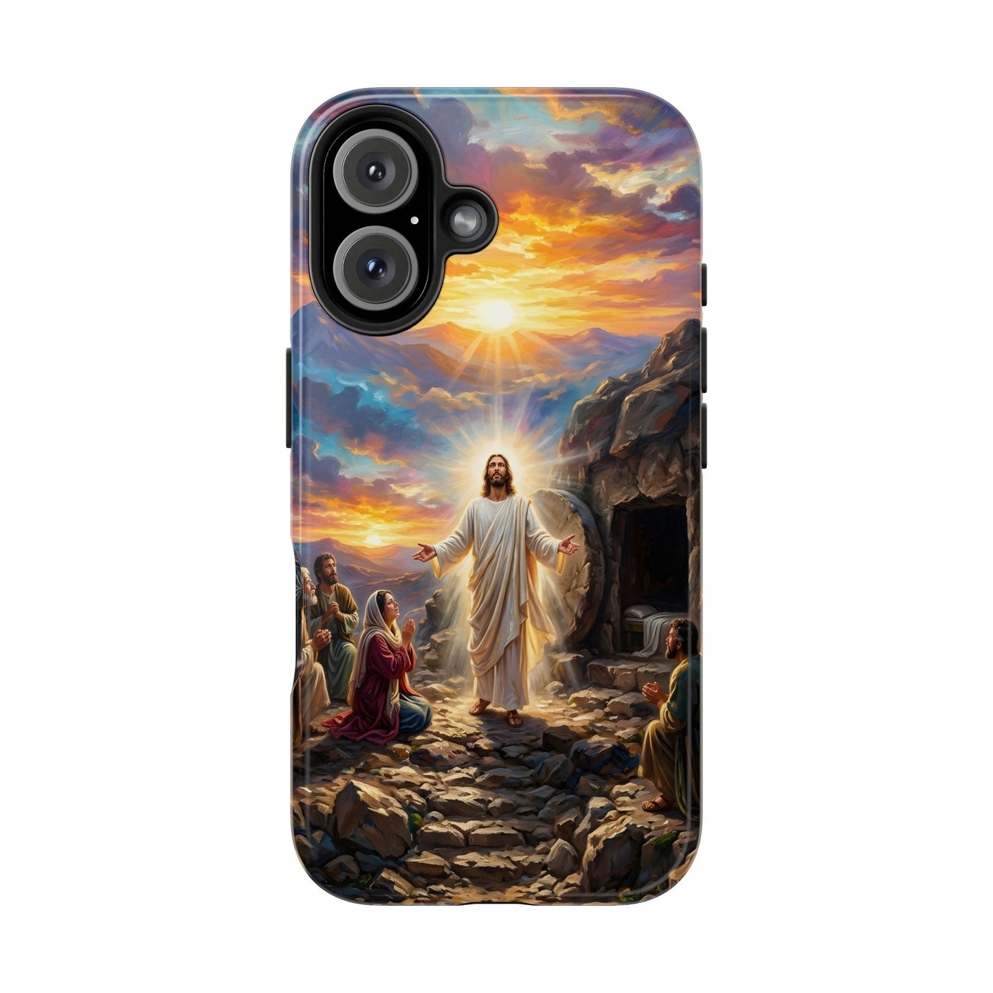 “He Is Risen - The Empty Tomb at Dawn” - Phone Case