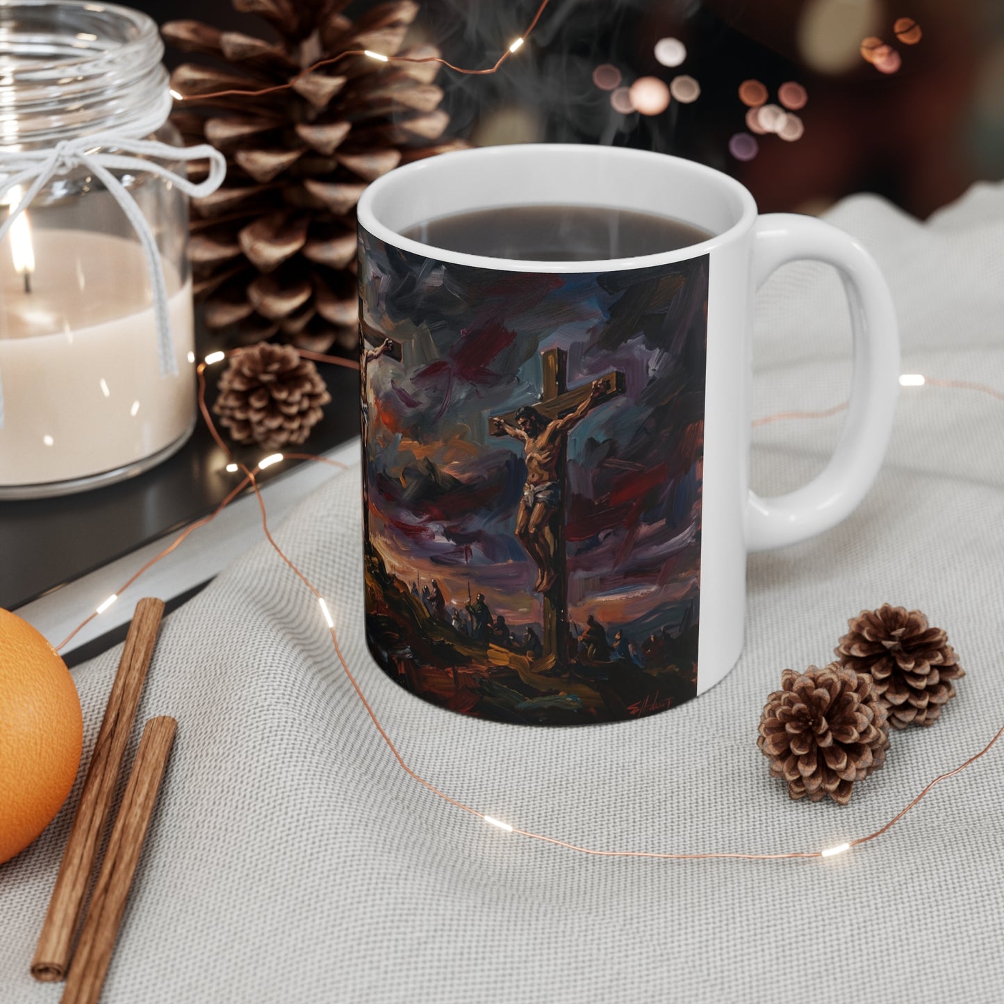 “Darkness at Noon - The Crucifixion of Christ” - Coffee Mug