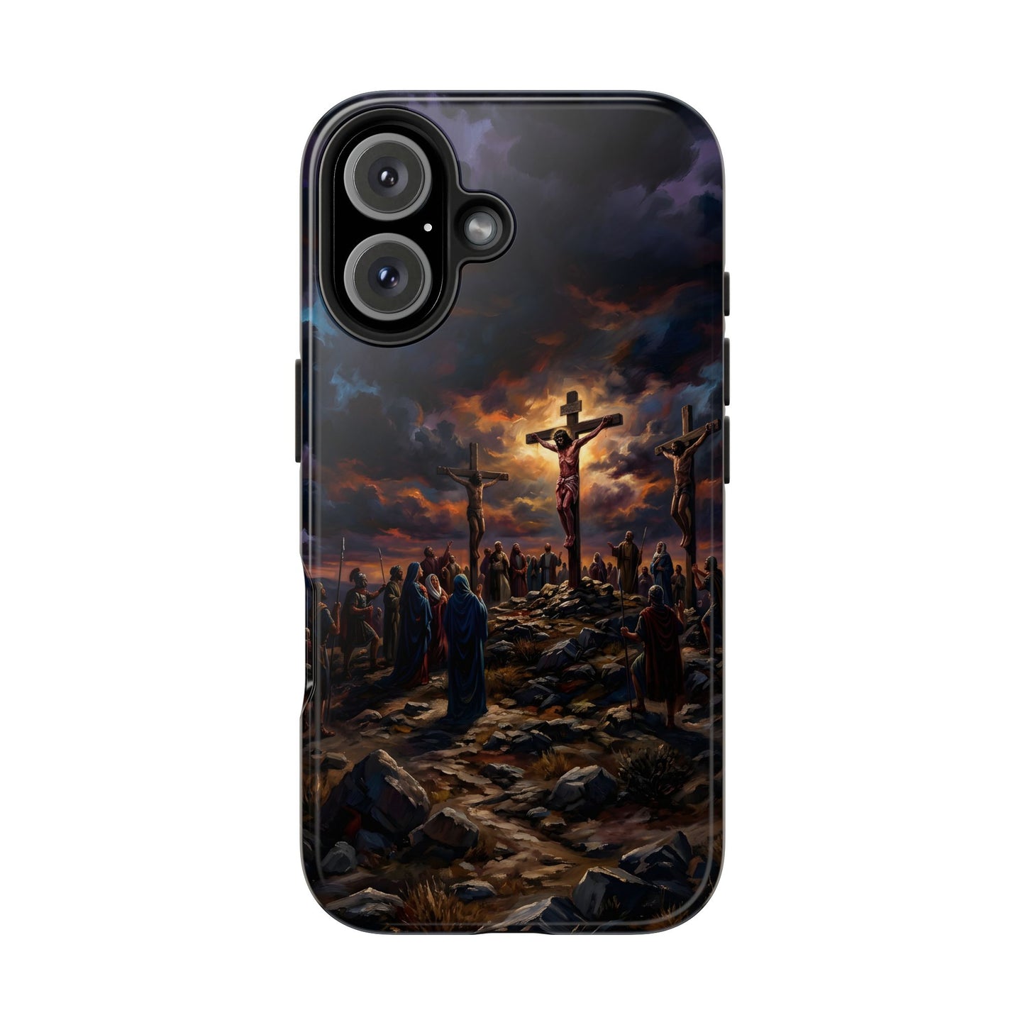 “It Is Finished - The Crucifixion at Calvary” - Phone Case