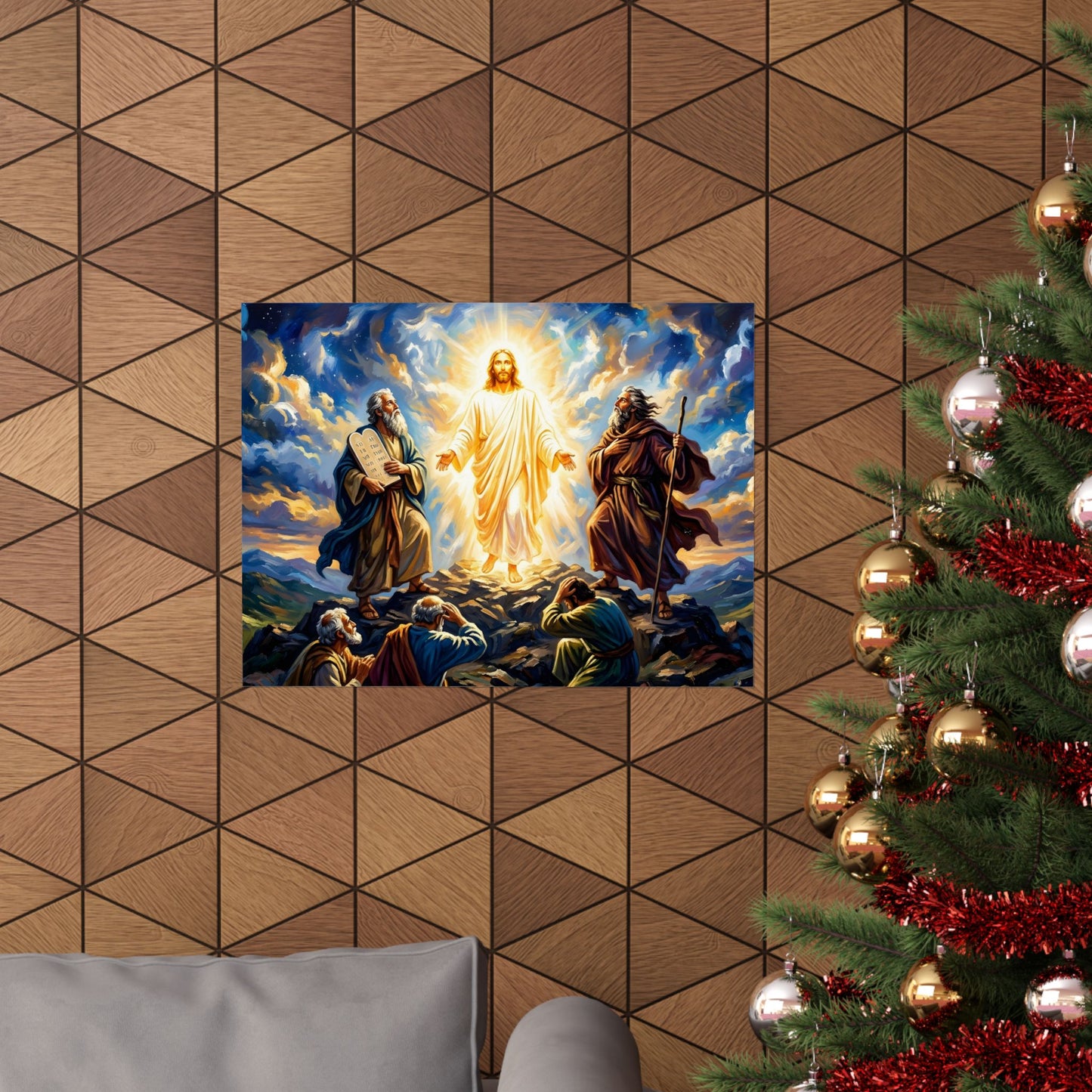 “Glorious Light - The Transfiguration of Jesus” - Poster