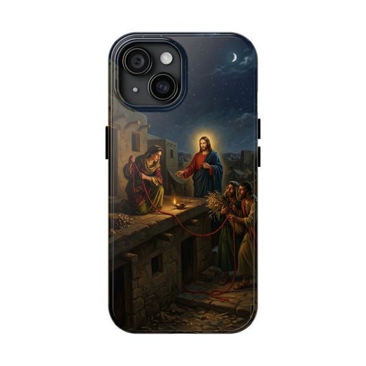“Scarlet Cord - Rahab and the Spies” - Phone Case