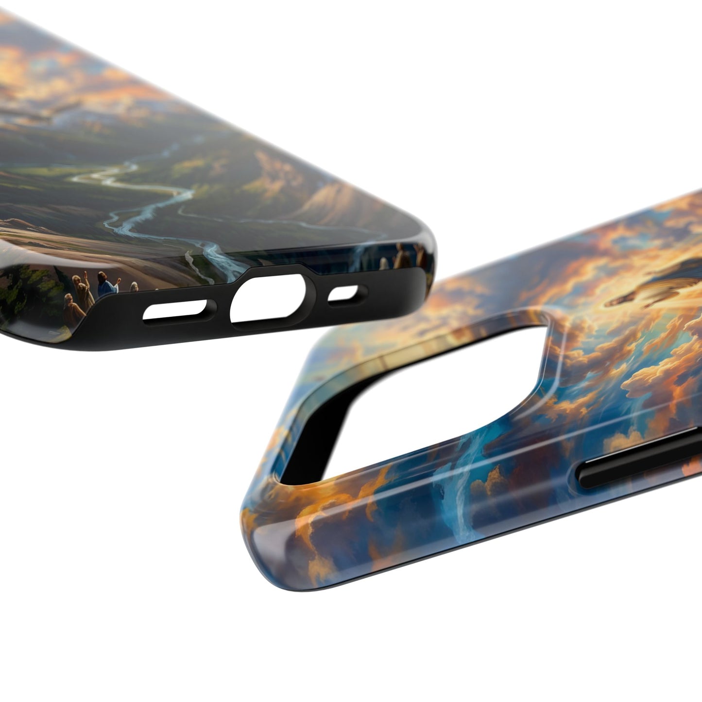 “Soaring Like Eagles - Hope in the Lord Over Mountains” - Phone Case