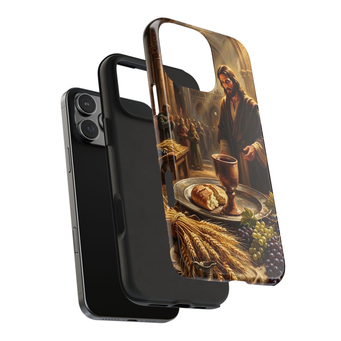 “The Harvest of Faith - Communion Still Life” - Phone Case