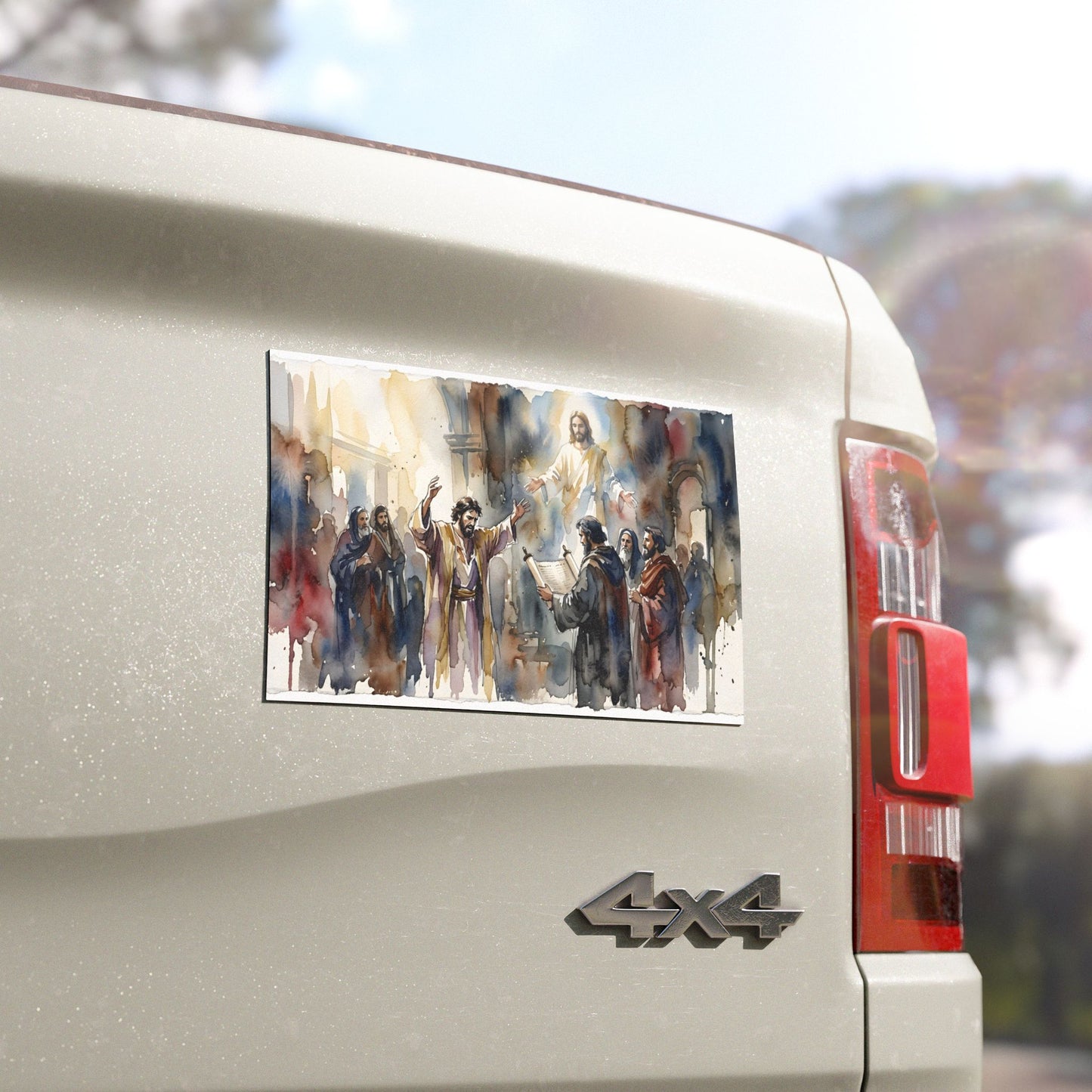 “Hearts Unveiled - Josiah's Repentance” - Car Magnet
