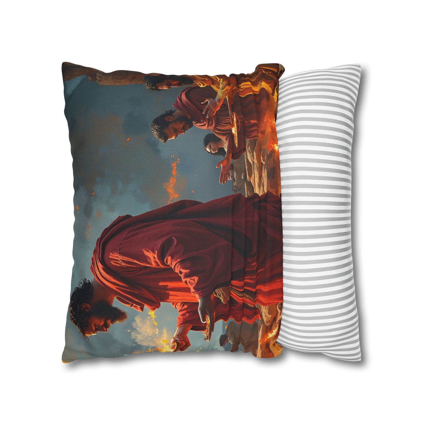 “Righteous Offering - Cain and Abel's Sacrifices” - Pillowcase