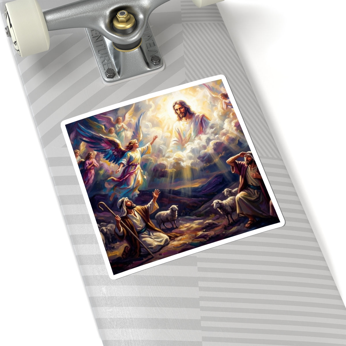 “Hark the Herald - Angels Announce the Savior” - Sticker