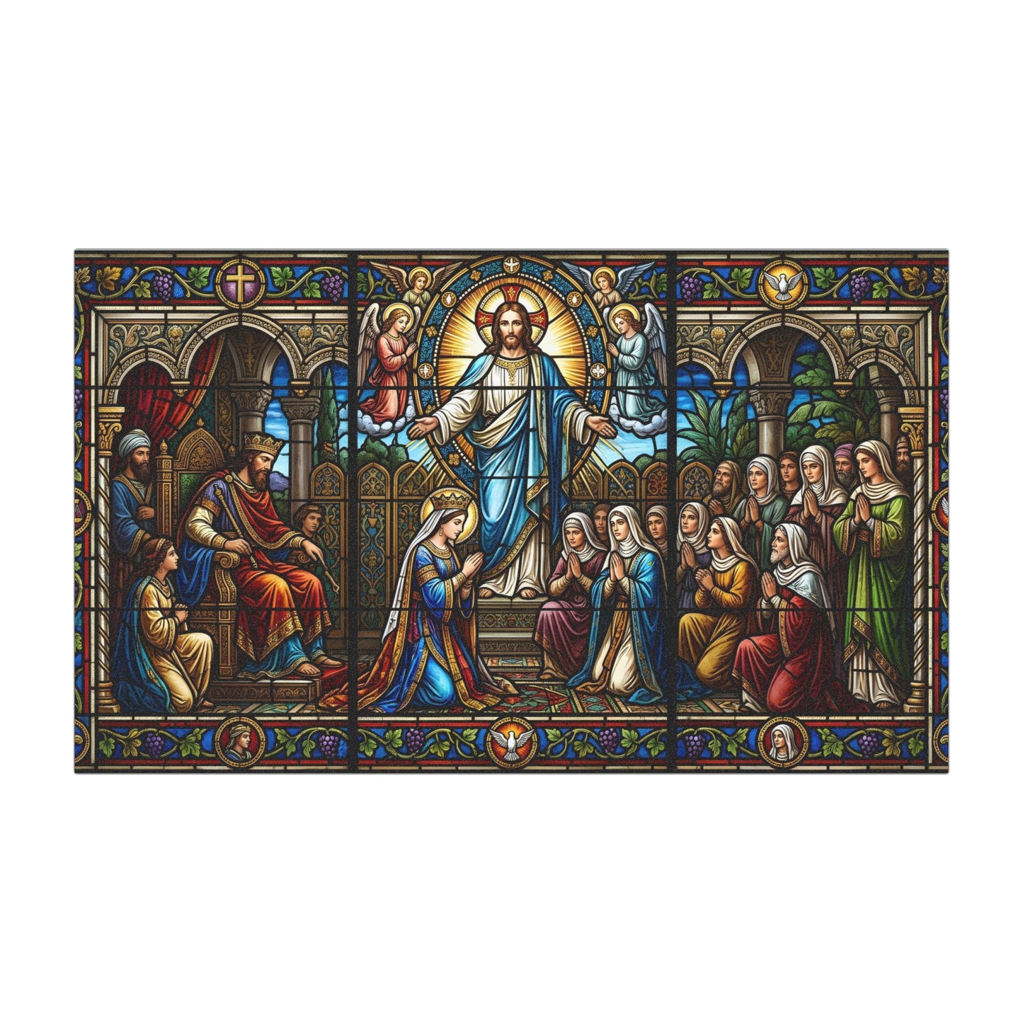 “For Such a Time As This - Esther Before King Ahasuerus” - Car Magnet