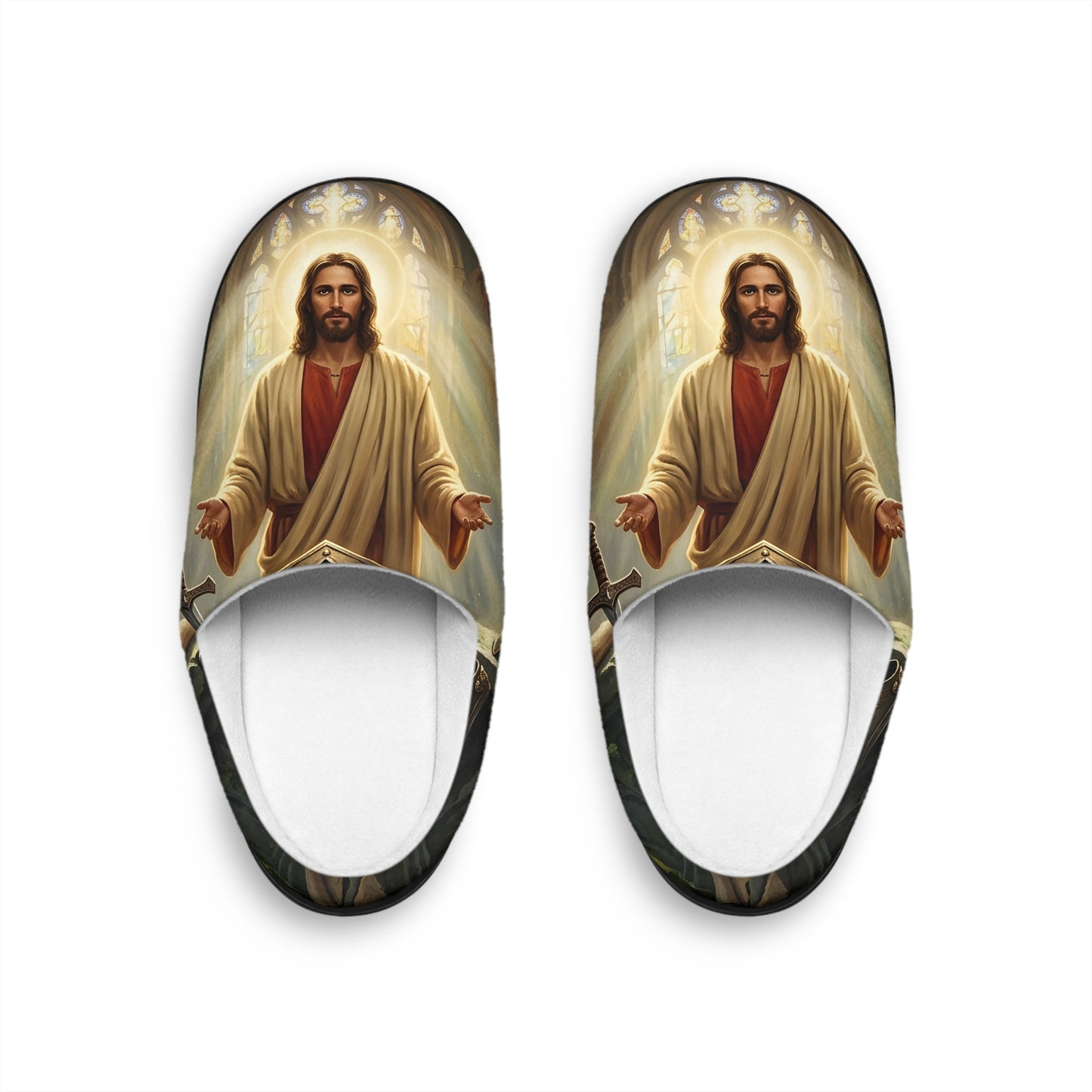 “Stand Firm - The Armor of God” - Indoor Slippers