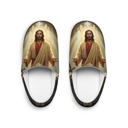 “Stand Firm - The Armor of God” - Indoor Slippers