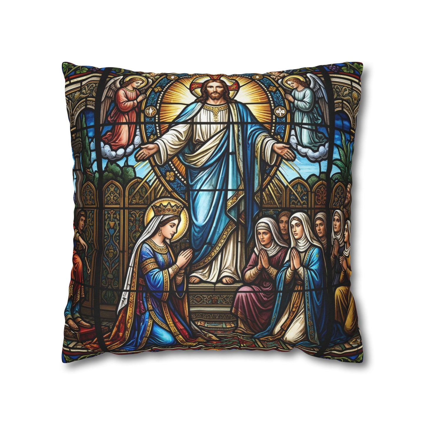“For Such a Time As This - Esther Before King Ahasuerus” - Pillowcase