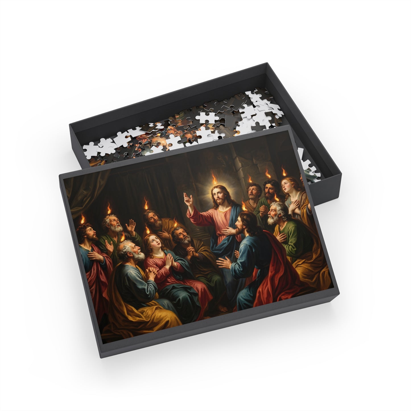 “Tongues of Fire - The Pentecost Outpouring” - Jigsaw Puzzle