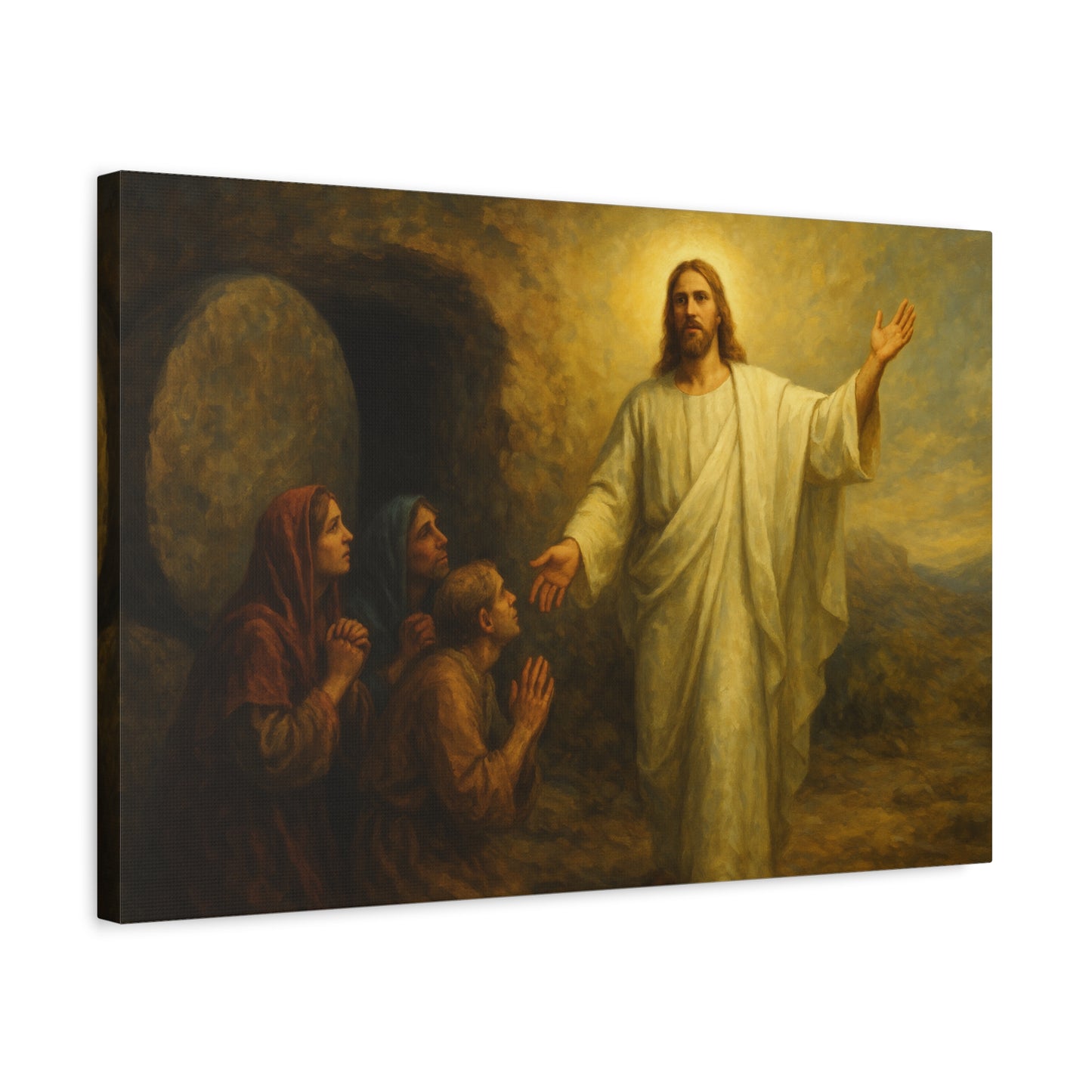 “Jesus Rose from the Dead – Luke 24:5–8” - Canvas Art