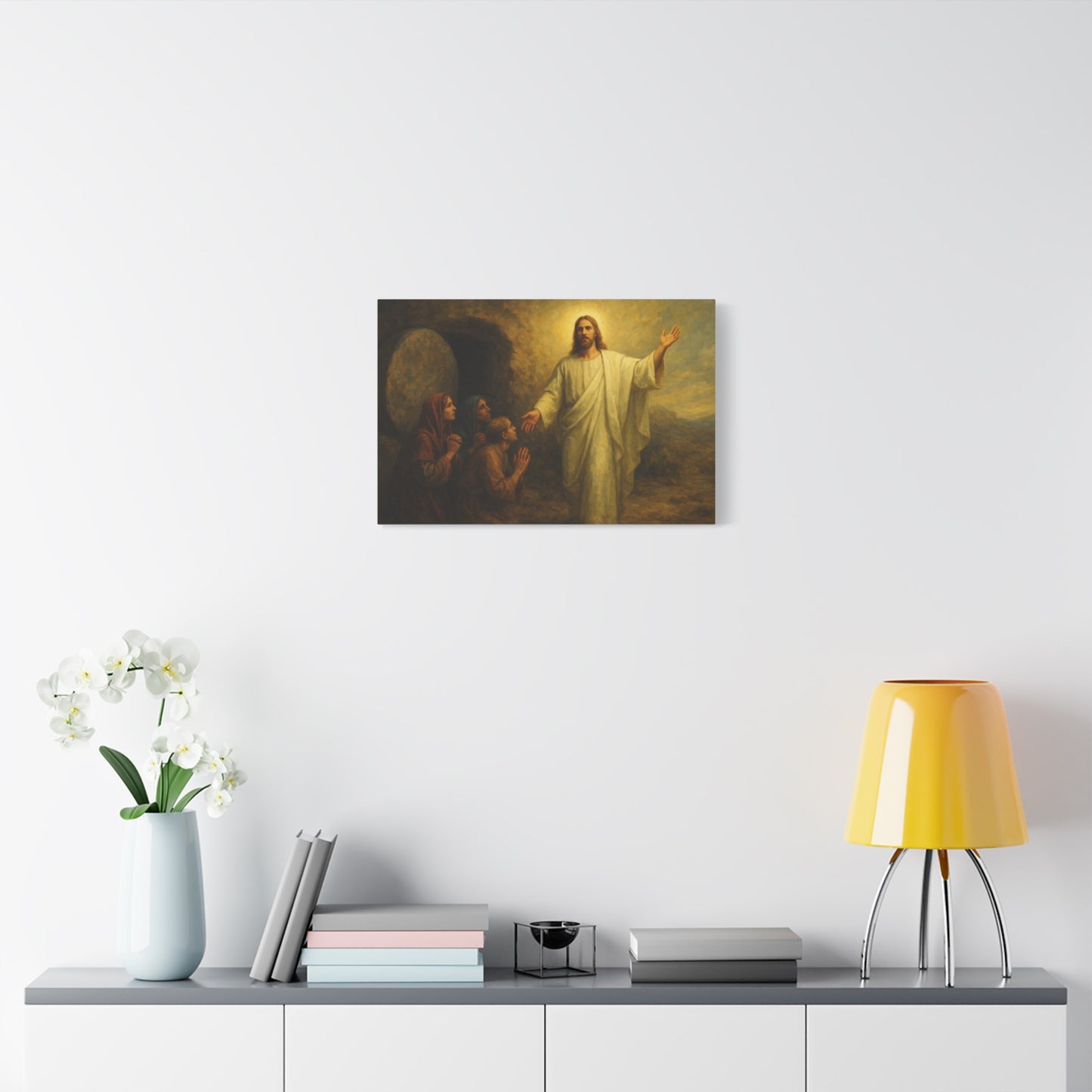 “Jesus Rose from the Dead – Luke 24:5–8” - Canvas Art