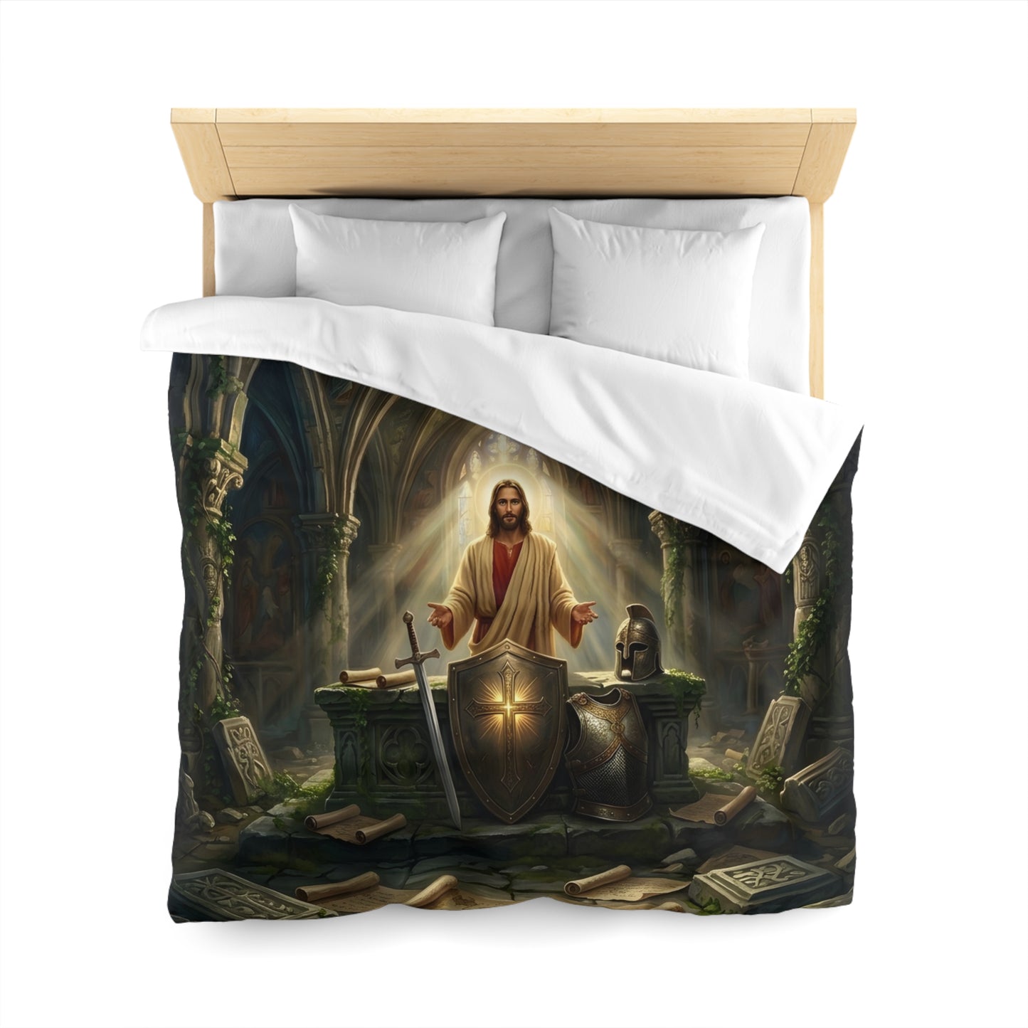 “Stand Firm - The Armor of God” - Duvet Cover