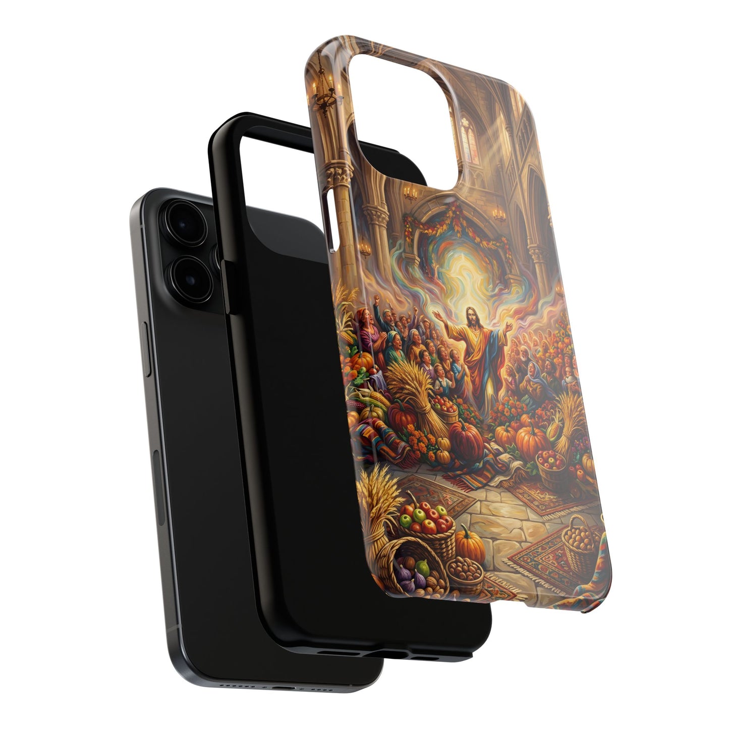 “Bountiful Blessings - A Harvest of Thanksgiving” - Phone Case