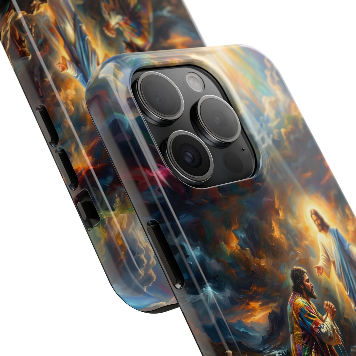 “Coat of Many Colors - Joseph's Enduring Faith” - Phone Case