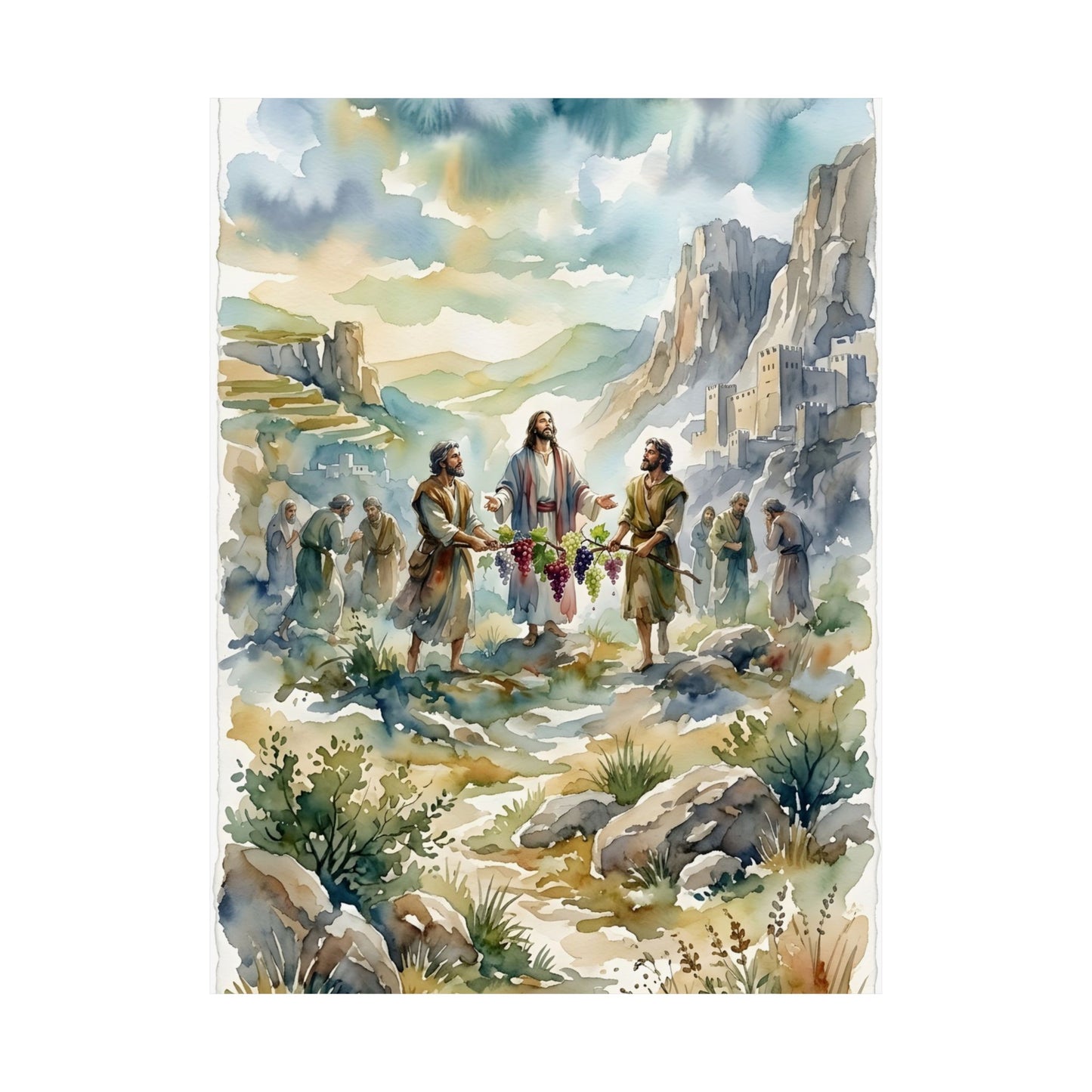 “Promised Land - The Spies Return from Canaan” - Poster