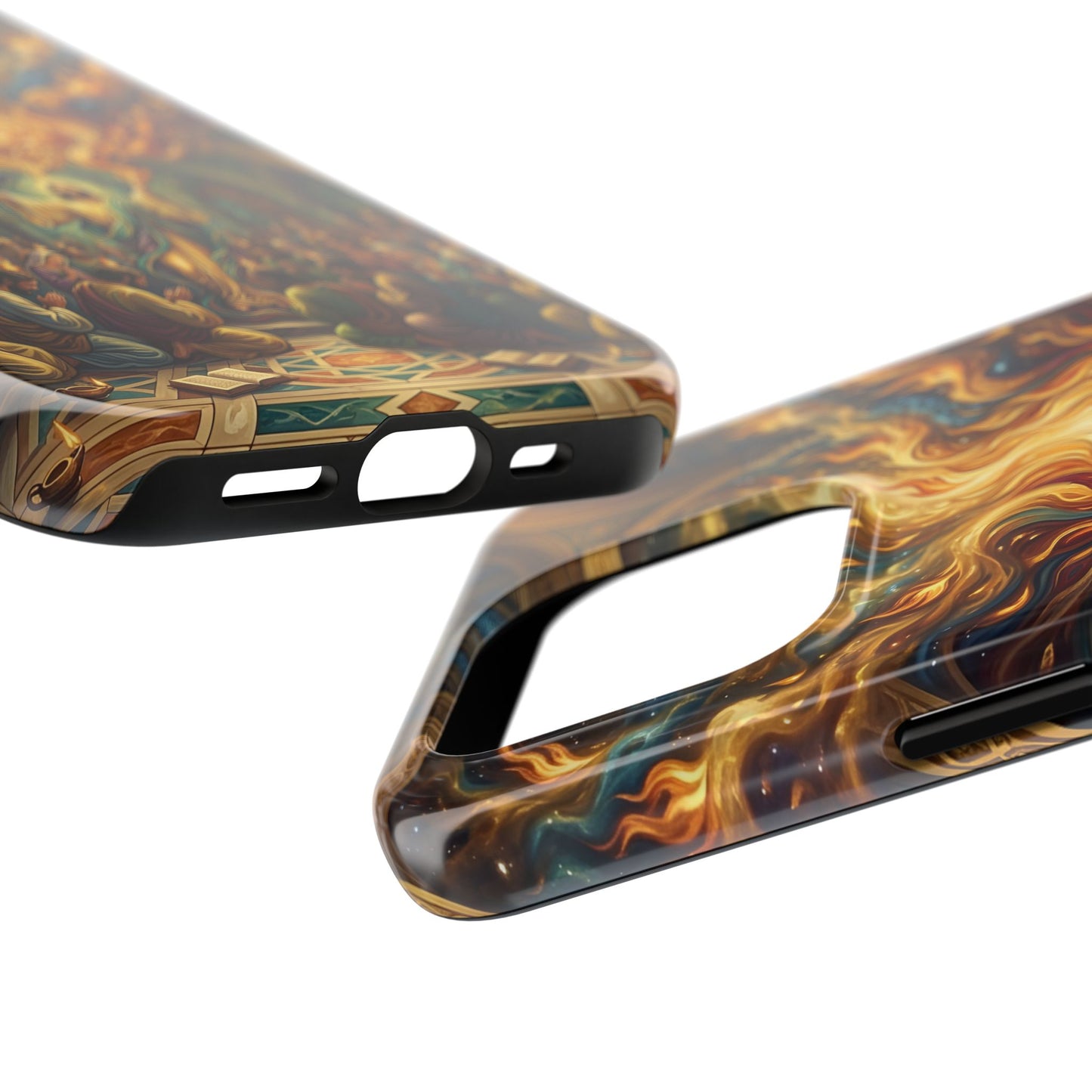 “Spirit Poured Out - Pentecost Flames Descending” - Phone Case