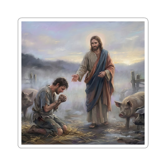 “Turning Point - The Prodigal Son's Repentance” - Sticker