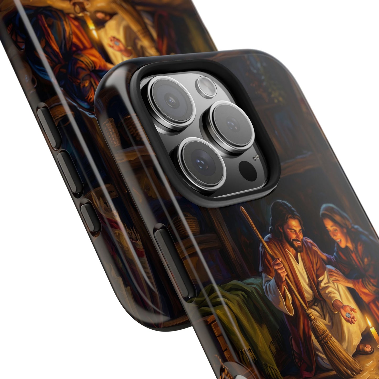 “Lost and Found - The Sweeping Woman of Luke 15” - Phone Case