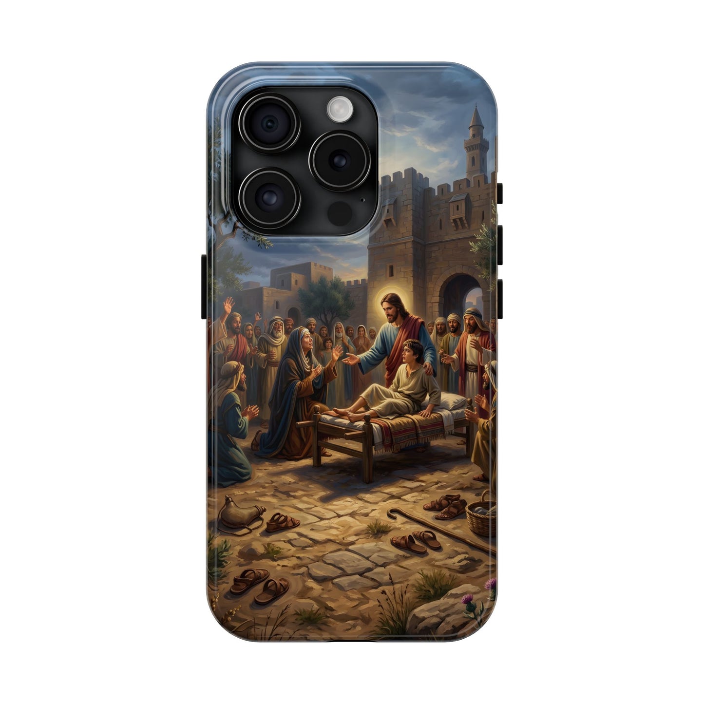 “Arise, Young Man - Resurrection at Nain” - Phone Case