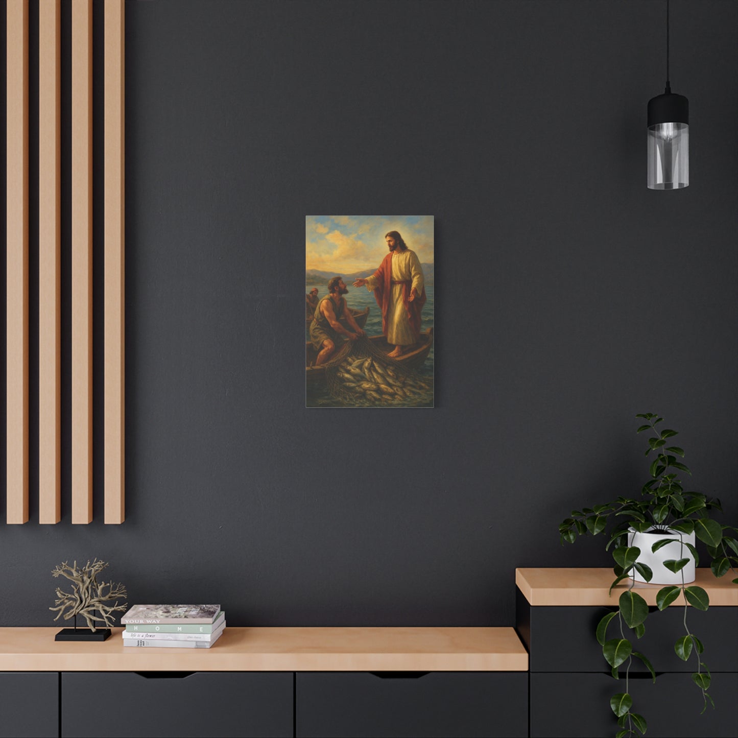 “The Miraculous Catch – Calling of the First Disciples” - Canvas Art