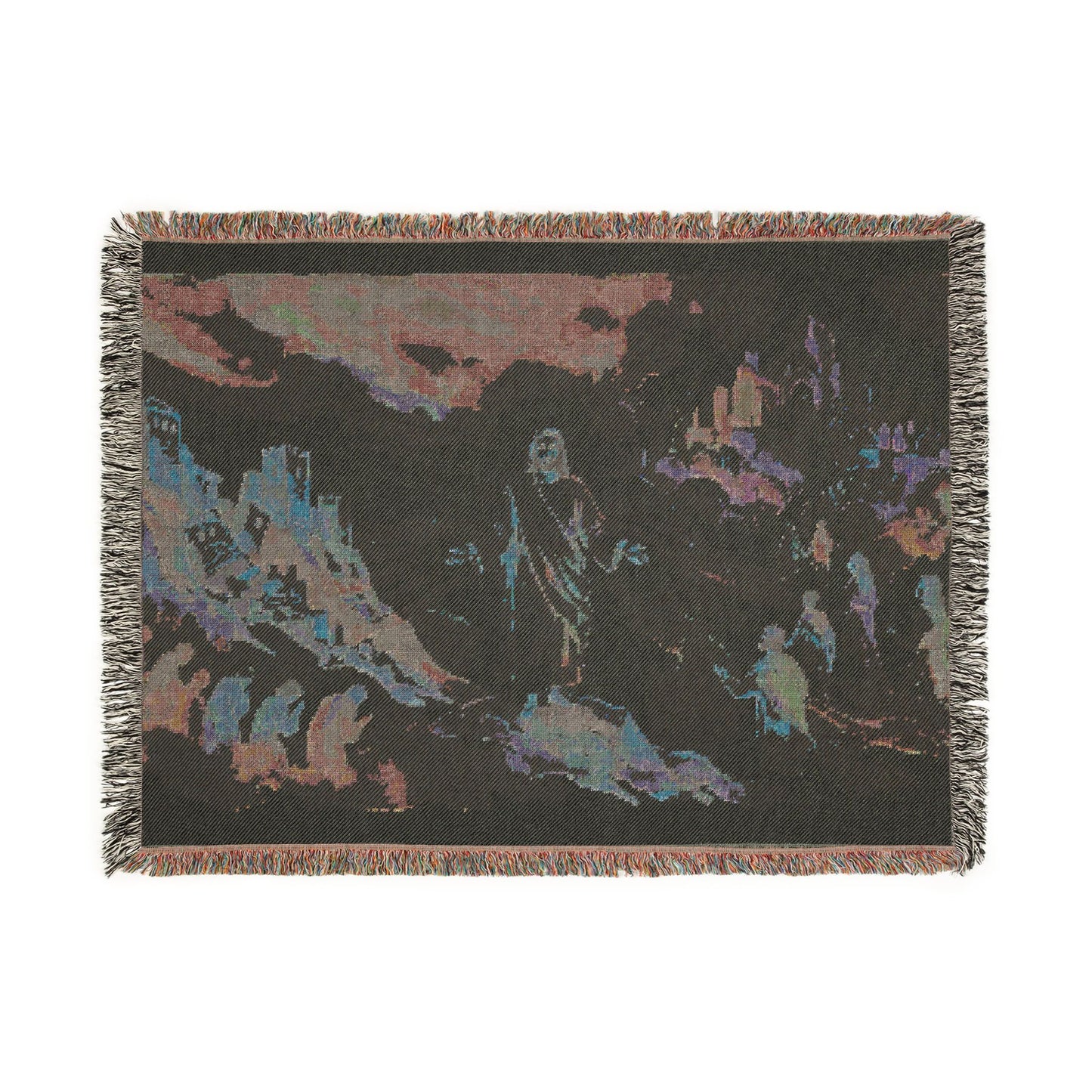 “Pride's Downfall - Obadiah's Prophecy” - Woven Blanket