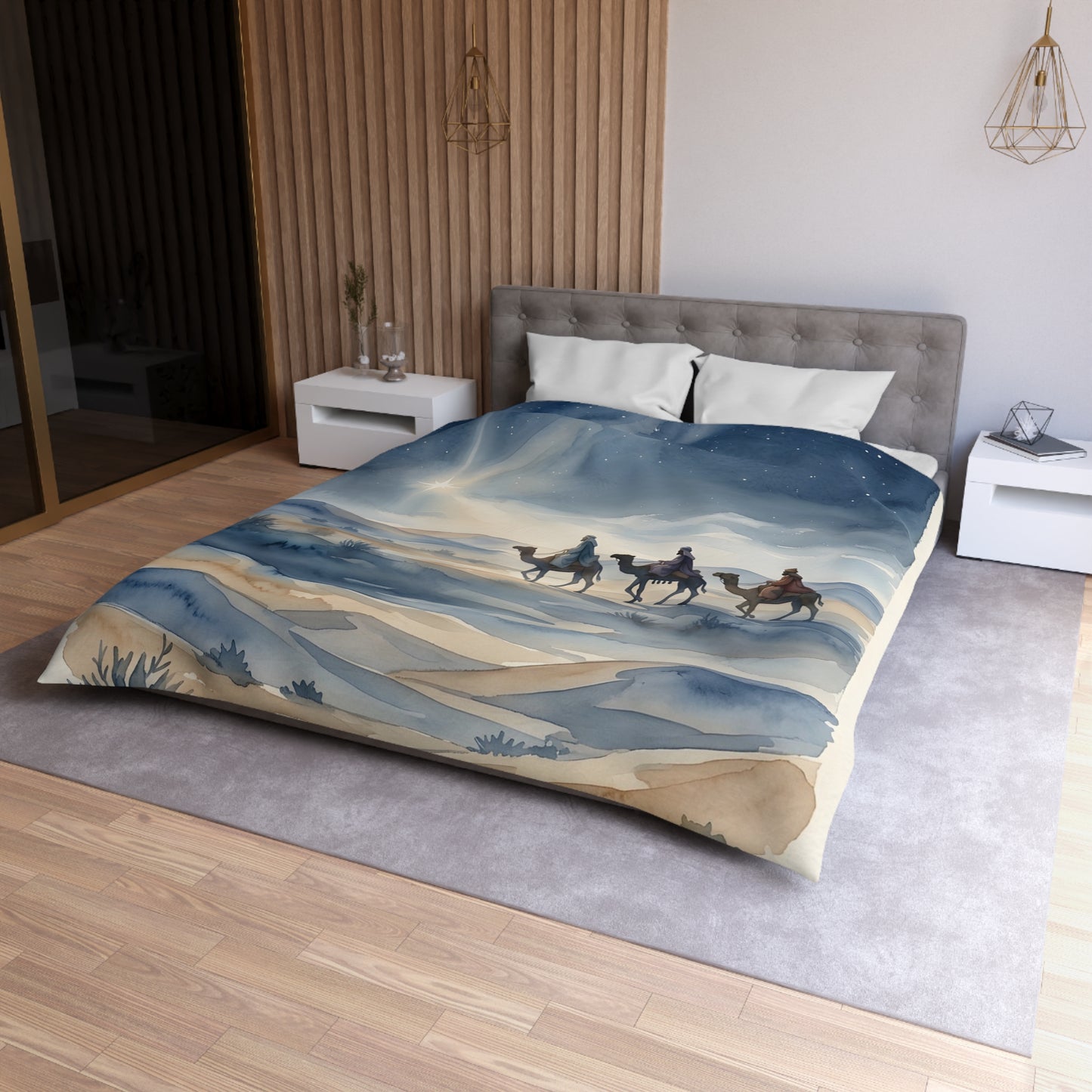 “Star of Wonder - Journey of the Magi” - Duvet Cover
