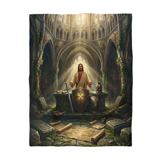 “Stand Firm - The Armor of God” - Duvet Cover