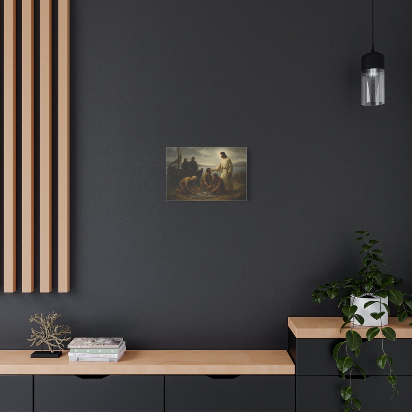 “The Miraculous Catch – John 21:1–14” - Canvas Art