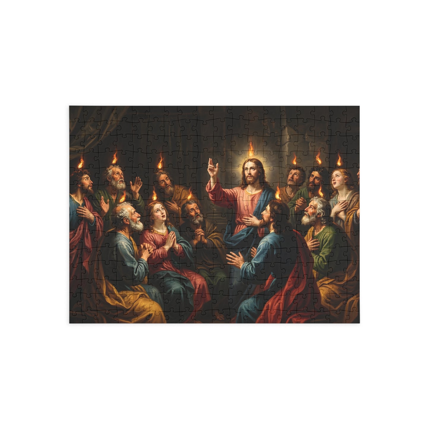 “Tongues of Fire - The Pentecost Outpouring” - Jigsaw Puzzle