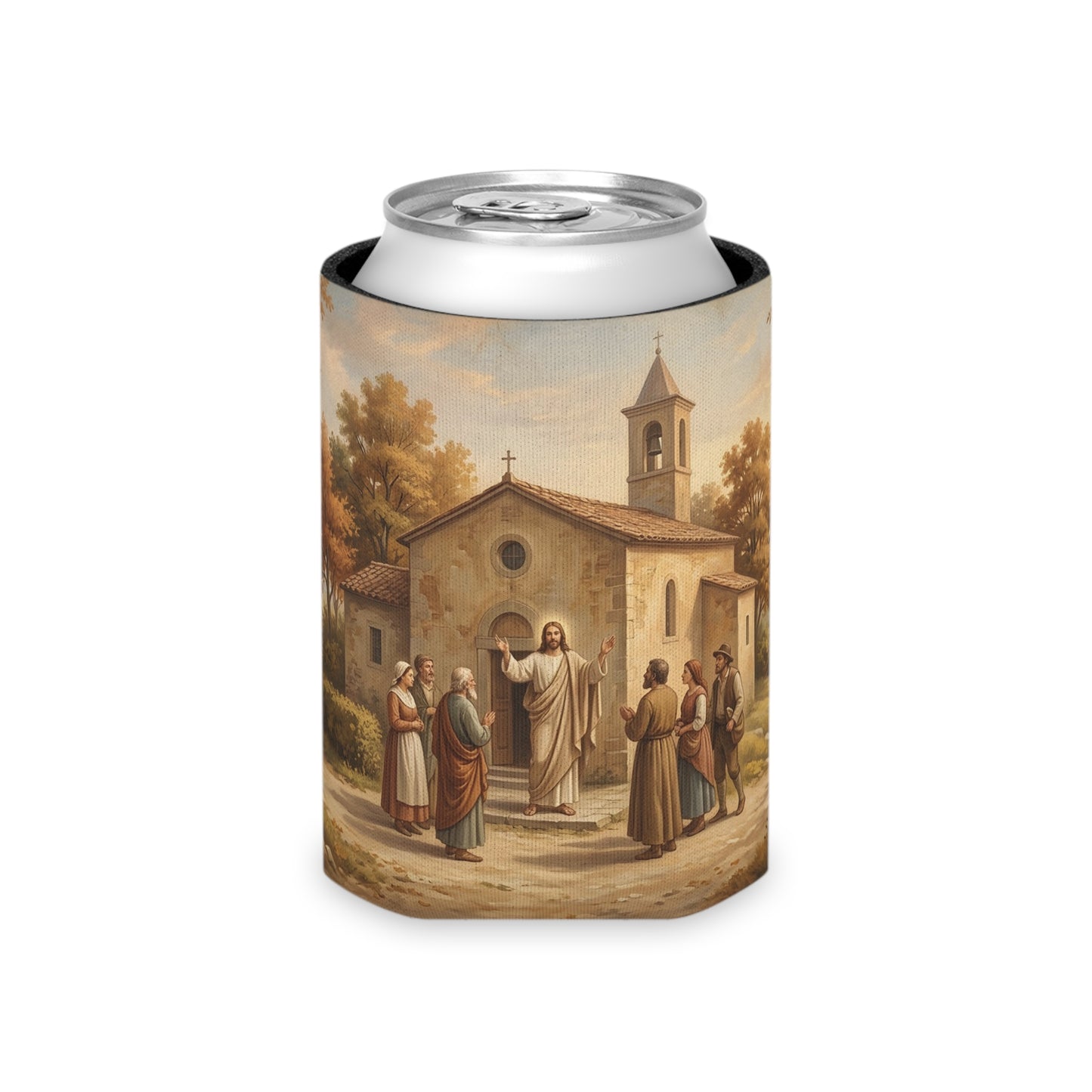 “Sanctuary in Serenity - Autumn's Golden Embrace” - Can Cooler