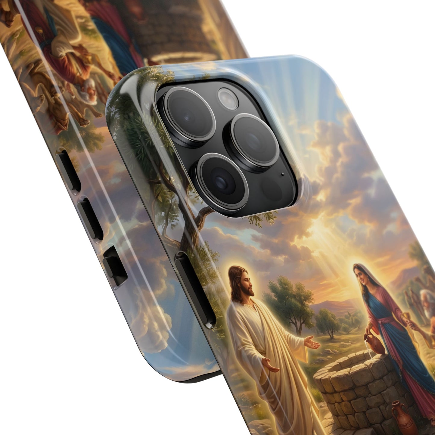 “Providence Unveiled - Rebekah at the Well” - Phone Case