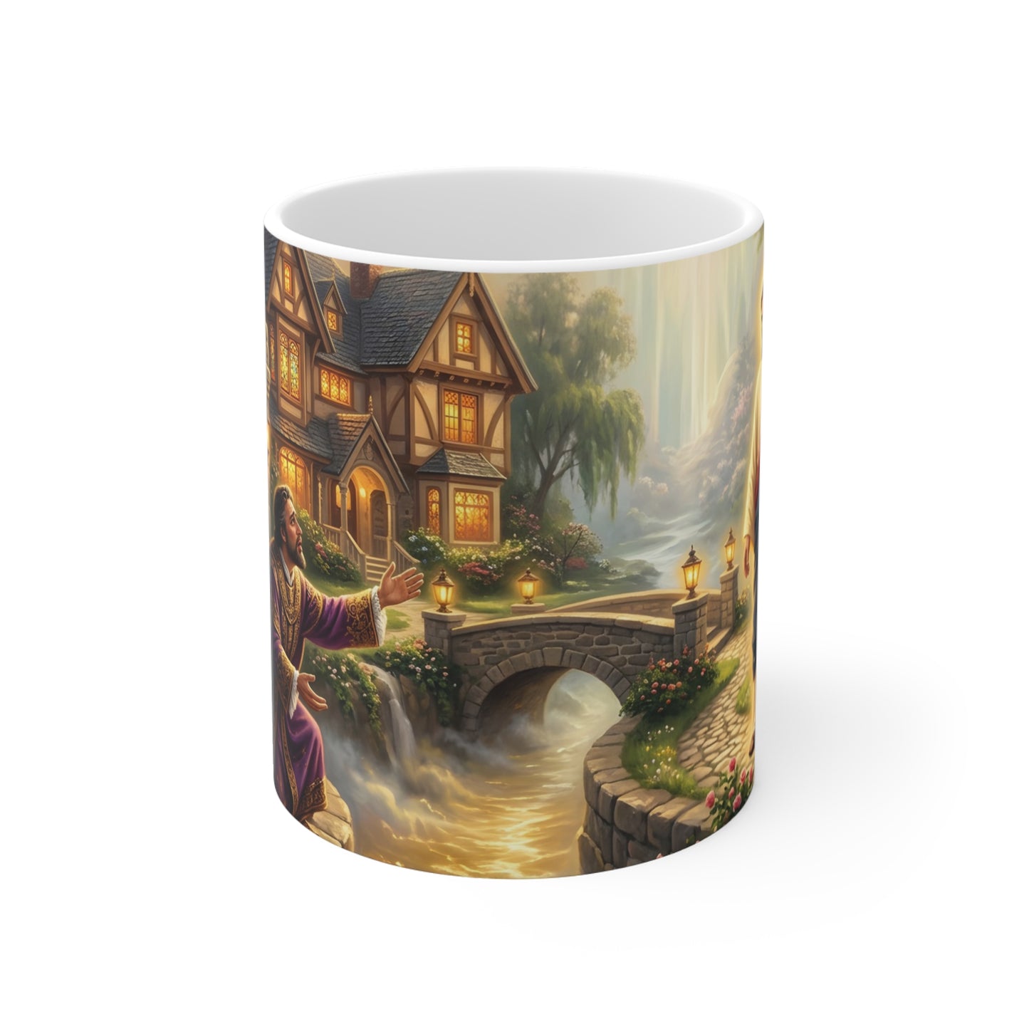 “The Great Reversal - Lazarus at the Rich Man’s Gate” - Coffee Mug