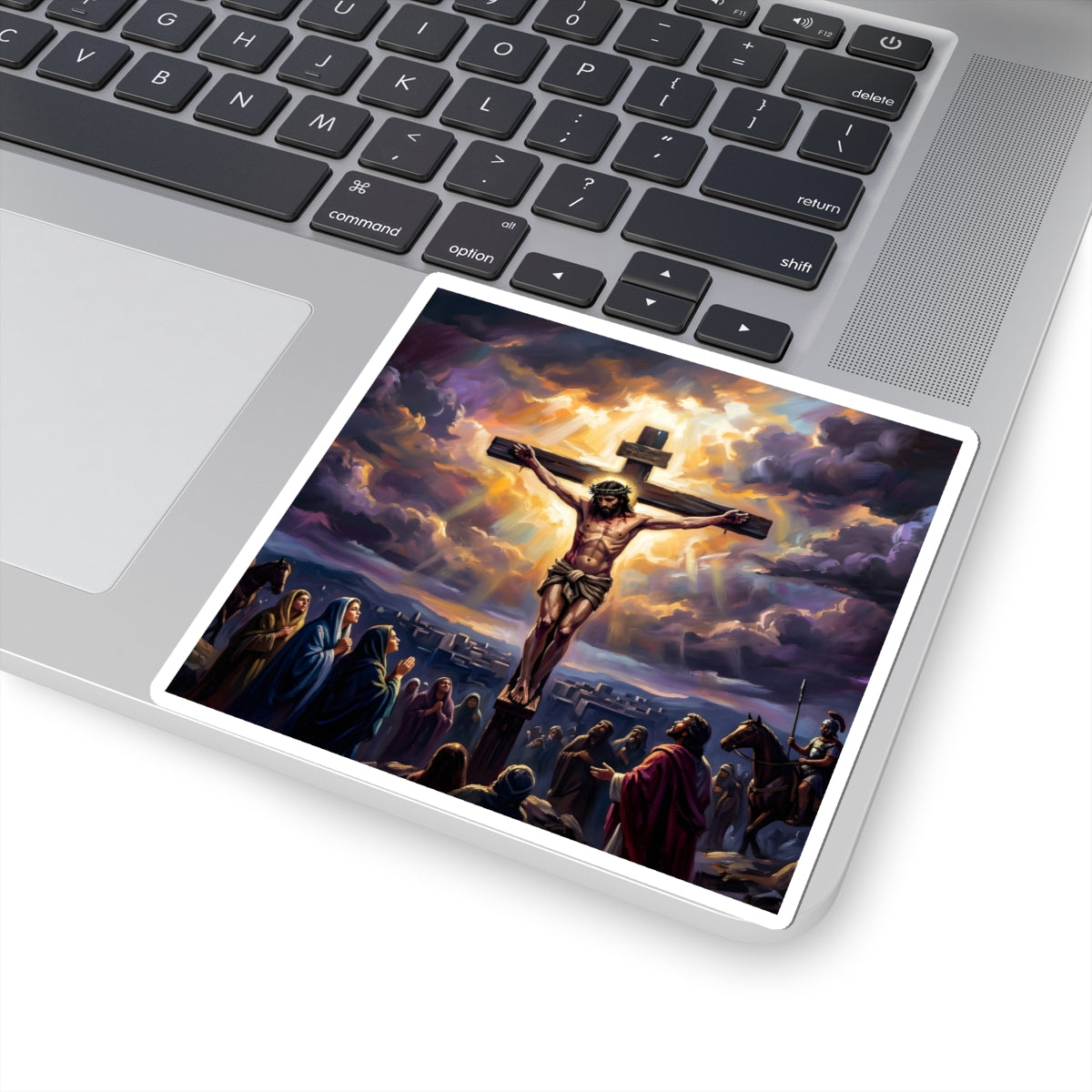 “It Is Finished - The Crucifixion at Calvary” - Sticker