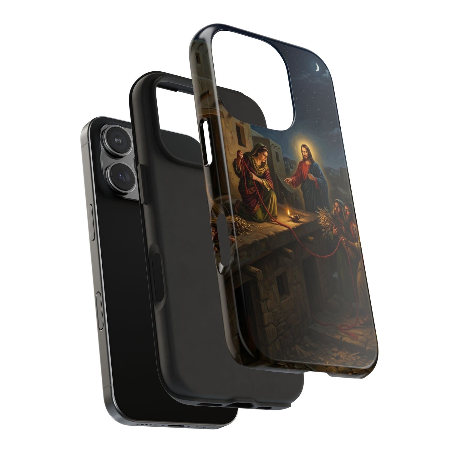 “Scarlet Cord - Rahab and the Spies” - Phone Case