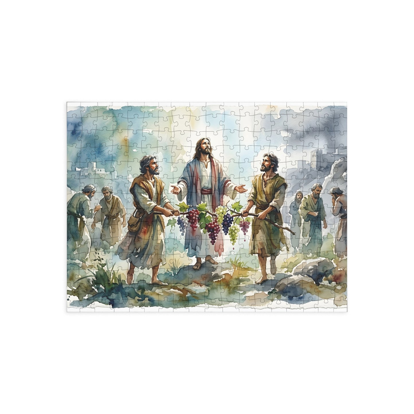 “Promised Land - The Spies Return from Canaan” - Jigsaw Puzzle