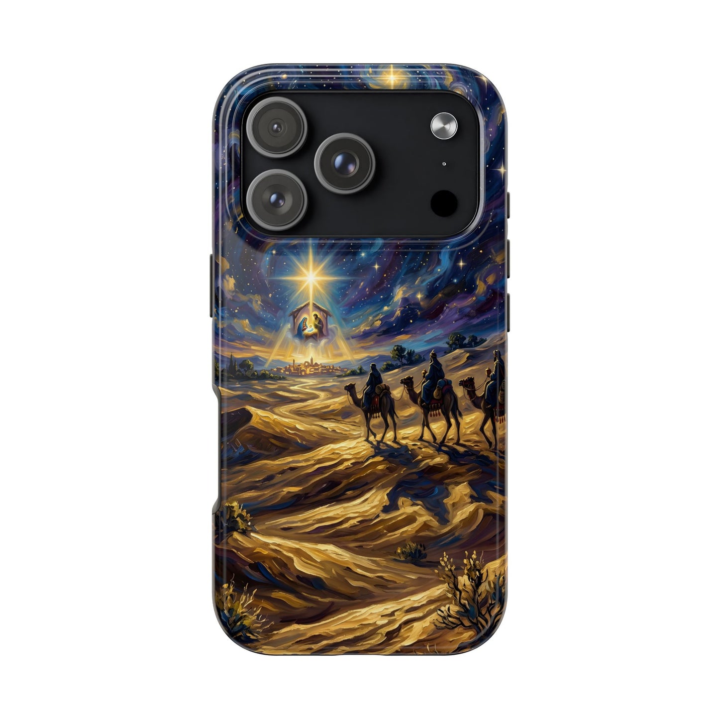 “Journey to Bethlehem - Wise Men Follow the Star” - Phone Case