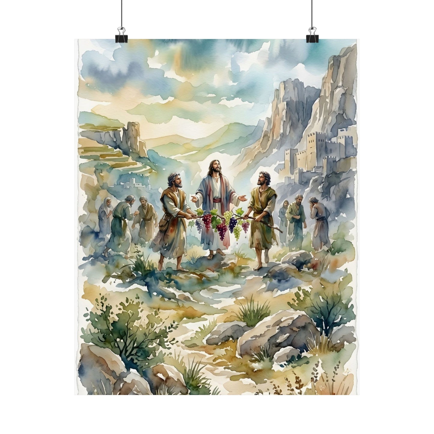 “Promised Land - The Spies Return from Canaan” - Poster