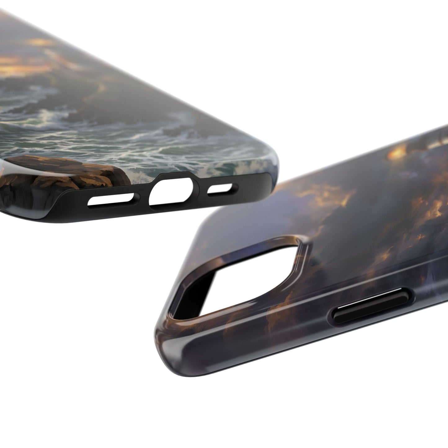 “Steadfast Hope - Lighthouse in the Storm” - Phone Case