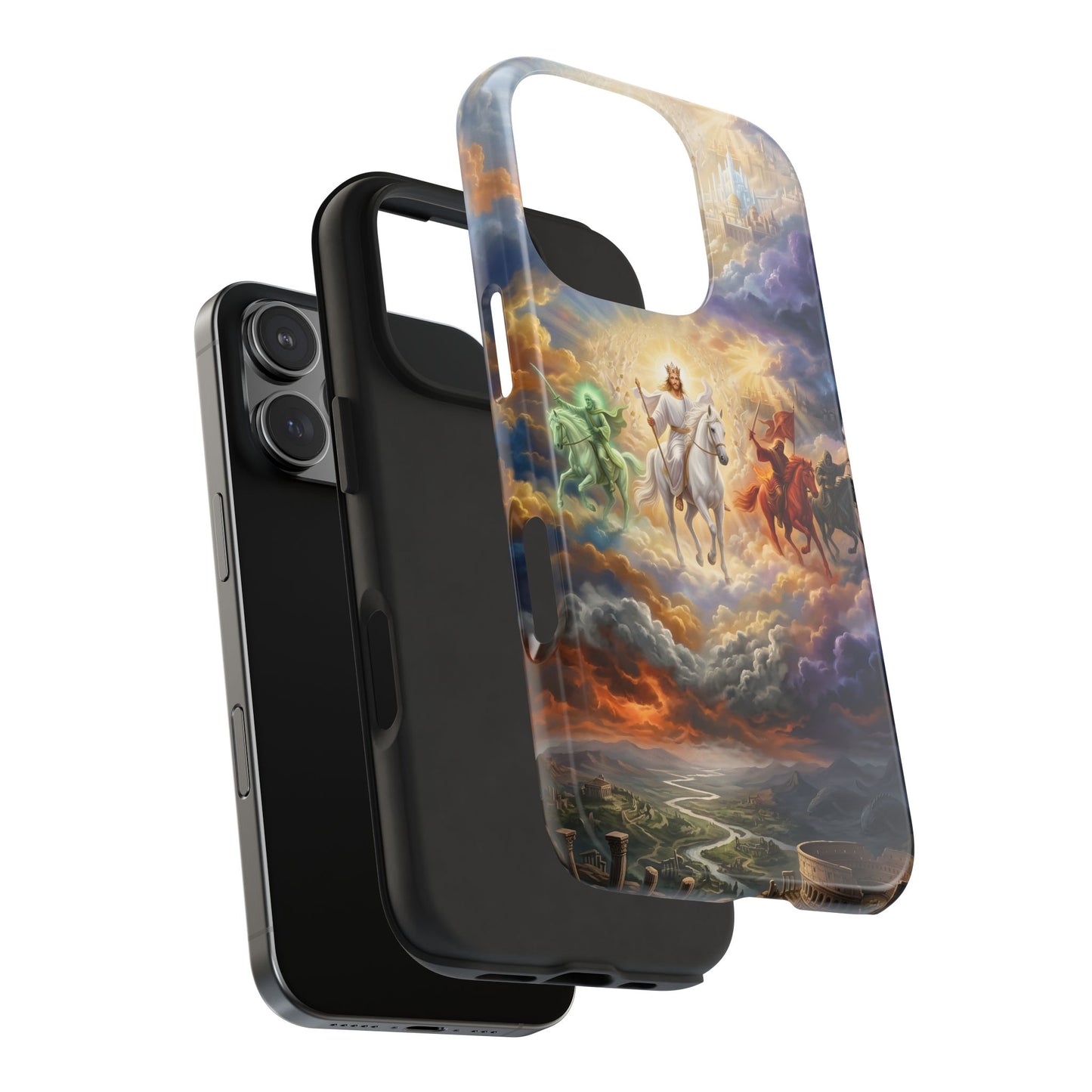 “Behold, A Pale Horse - The Four Horsemen” - Phone Case